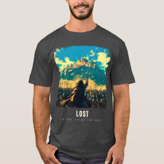 Camiseta Perdido no Anime Multiverso Anime Streetwear vint