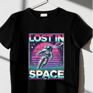 Camiseta perdido no espaço