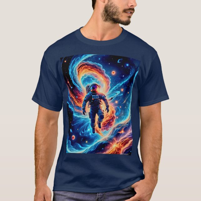 Camiseta Perdido no Espaço (Frente)