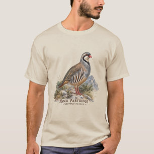 Camiseta Perdiz-grega, Alectoris Graeca Aves de Caça