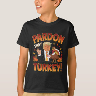 Camiseta Perdoe Essa Turquia! Engraçado Trump Graças Humor