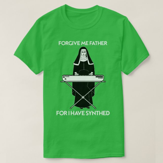 Camiseta Perdoe-Me, Pai, Porque Eu Sintonizei (Frente do Design)