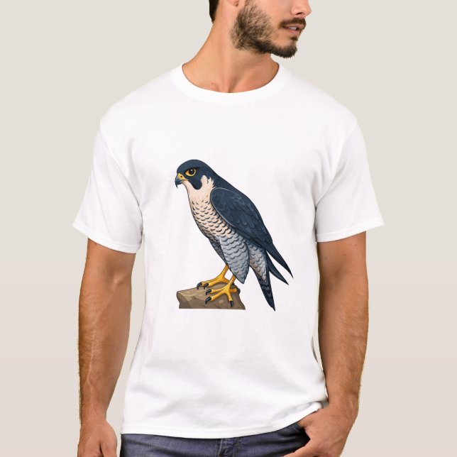 Camiseta Peregrine falcon  Men's T-Shirts (Frente)