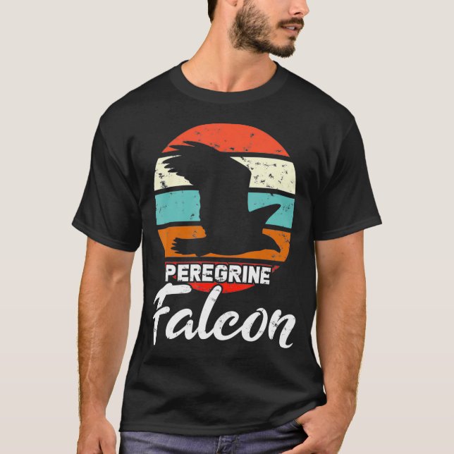 Camiseta Peregrine Falcon Vintage Peregrine Falcon (Frente)