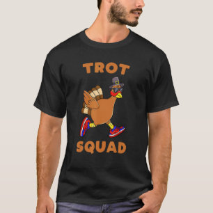 Camiseta Peregrino do Dia de Ação de Graças do Trot Squad n