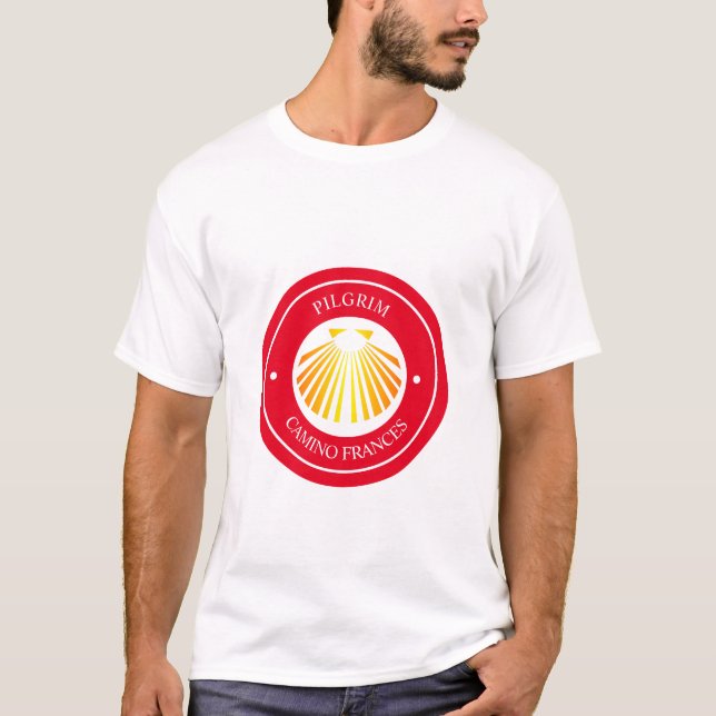 Camiseta Peregrinos Caminho Francês (Frente)