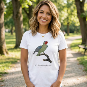 Camiseta Pereira-geofroy macho/Papagaio-do-boi-vermelho