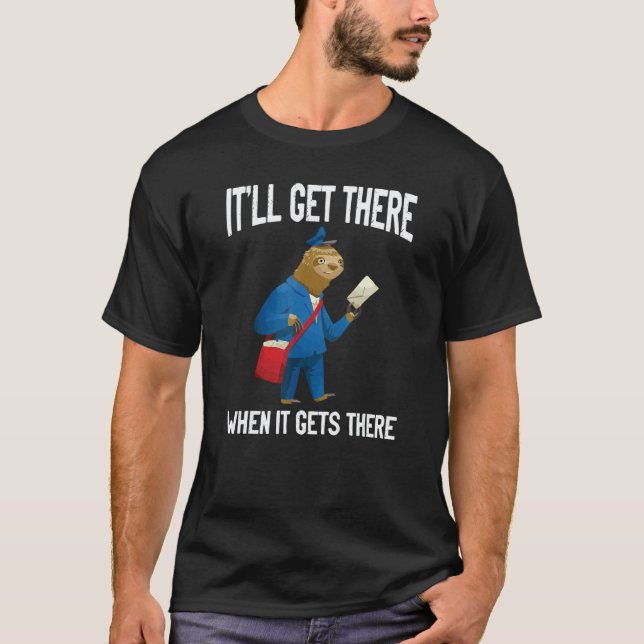 Camiseta Perezoso Carteiro (Frente)