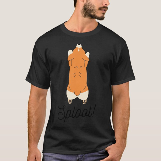 Camiseta Perfect Corgi Sploot (Frente)