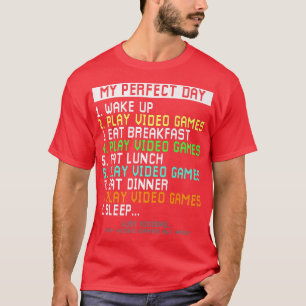 Camiseta Perfect Day Gamer Gifts for Teen Boys - Video Game
