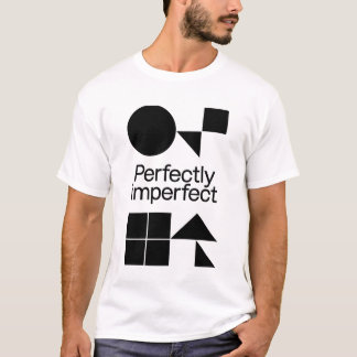 Camiseta Perfectly Imperfect - Geometric Harmony