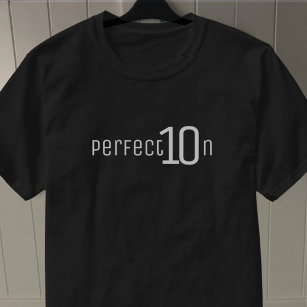 Camiseta Perfeição. Dez em Dez.