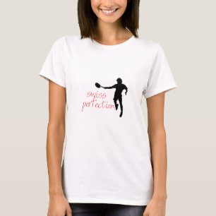 Camiseta Perfeição do suíço do Tshirt de Federer