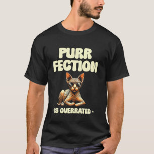 Camiseta Perfeição é Superestimada Gato Entusiasta Felino K