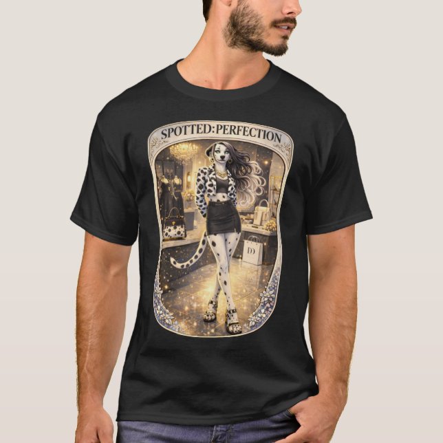 Camiseta Perfeição Malhada (Frente)