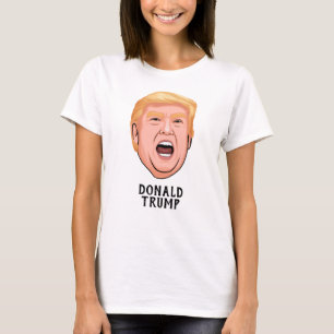 CAMISETA PERFIL ANGRY DONALD TRUMP
