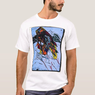 Camiseta perfil asteca