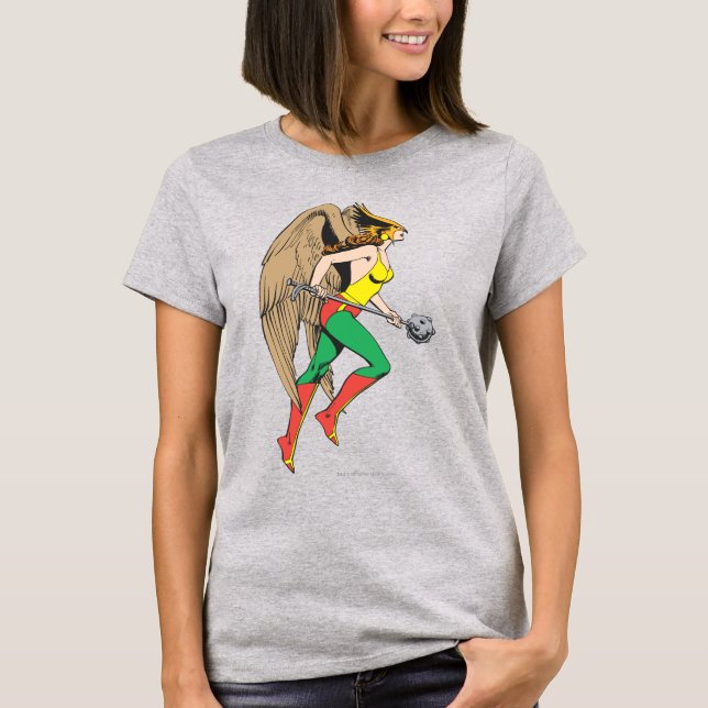 Camiseta Perfil da HawkWomen (Frente)