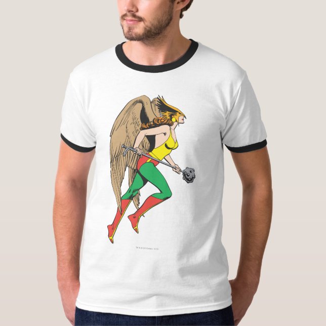 Camiseta Perfil da HawkWomen (Frente)