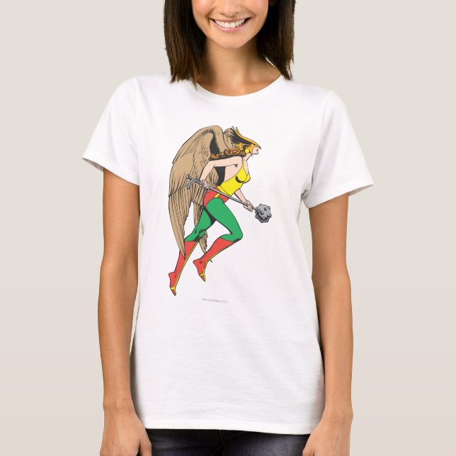 Camiseta Perfil da HawkWomen (Frente)