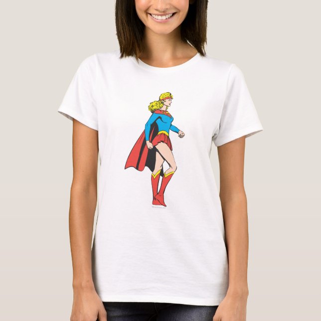 Camiseta Perfil da Supergirl (Frente)