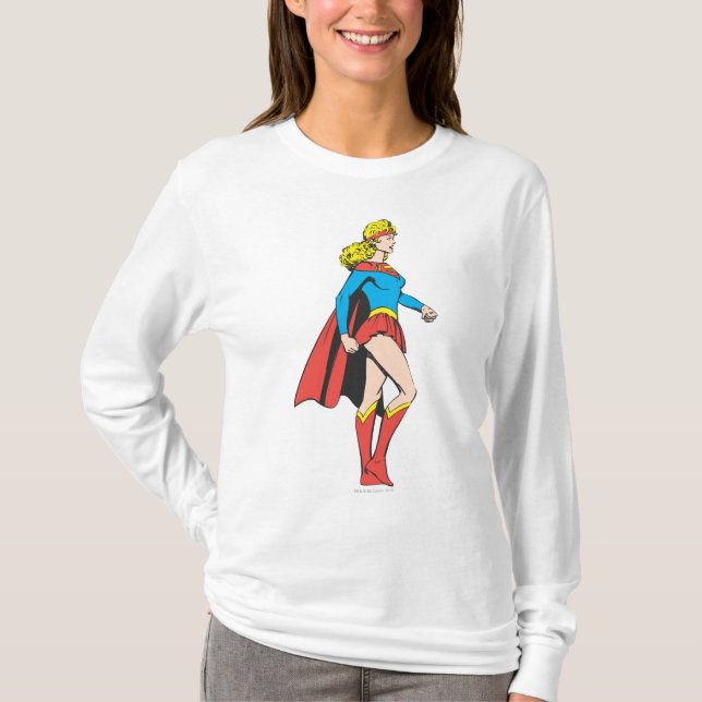 Camiseta Perfil da Supergirl (Frente)