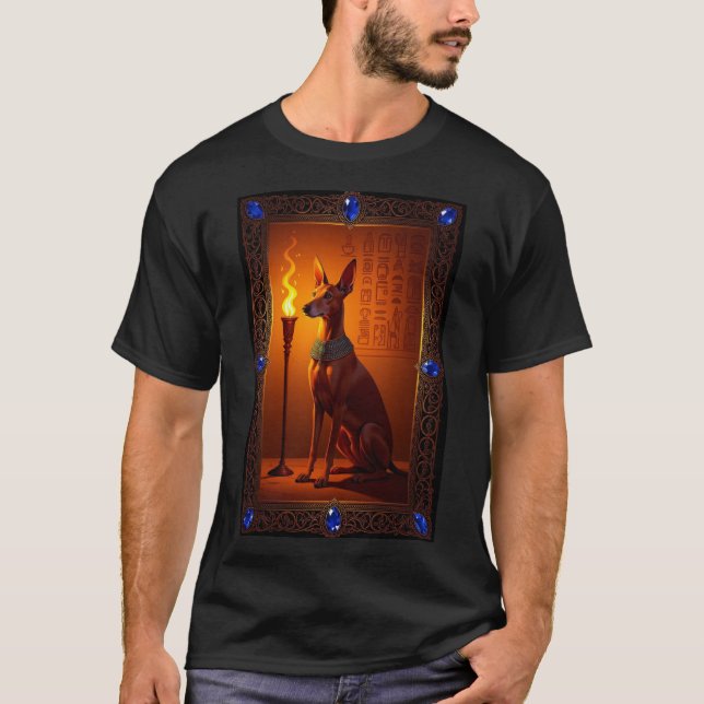 Camiseta Perfil de Caça ao Faraó Regal - Ancião (Frente)