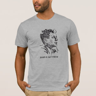 Camiseta Perfil de John F. Kennedy em 1963
