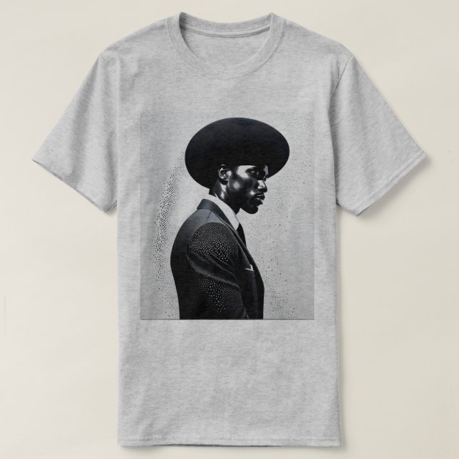 Camiseta Perfil de Moda (Frente do Design)