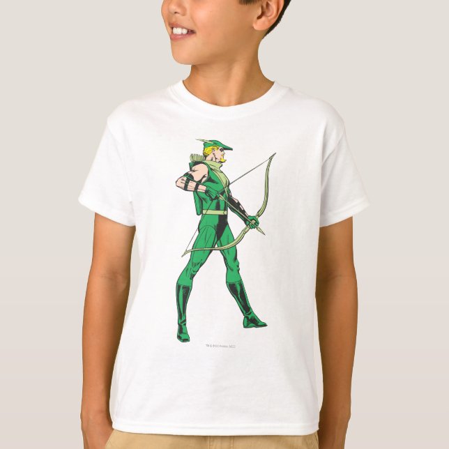 Camiseta Perfil de Seta Verde (Frente)