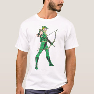 Camiseta Perfil de Seta Verde