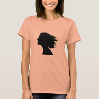 Camiseta Perfil do cabelo T