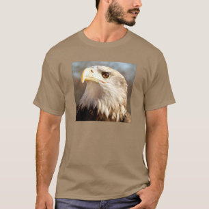 Camiseta Perfil Orgulhoso de Águia Americana