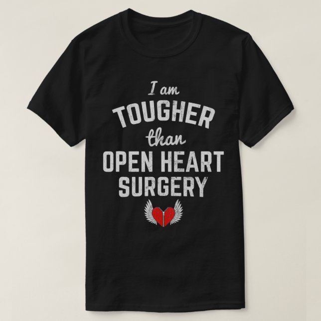 Camiseta Perfuração de Cirurgia de Cardiopatias Mais Pesada (Frente do Design)