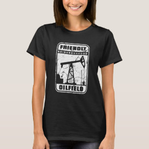 Camiseta Perfuração de Óleo de Fracker de Fracking de Oilfi