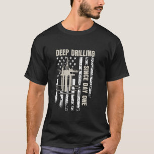 Camiseta Perfuração Profunda Desde o Primeiro Dia - Trabalh