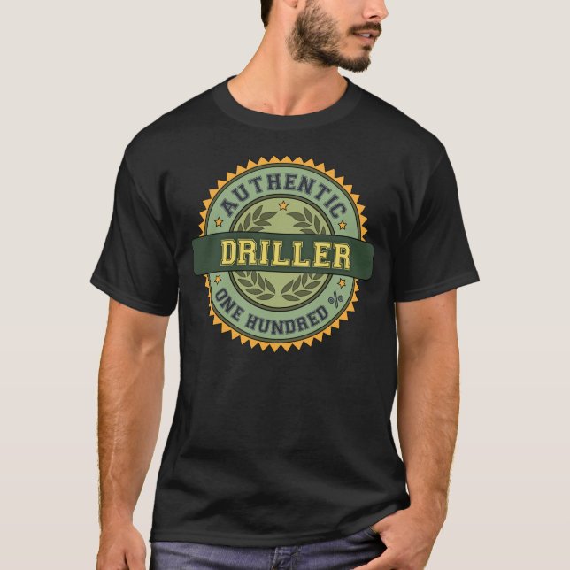 Camiseta Perfurador autêntico (Frente)