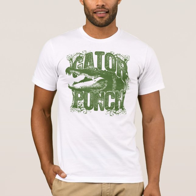Camiseta Perfurador do jacaré (Frente)