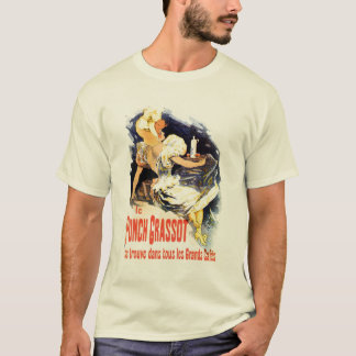 Camiseta Perfurador francês Grassot do licor do vintage