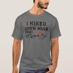 Camiseta Perfurou Uma Pequena Seção - John Muir Trail Hiker