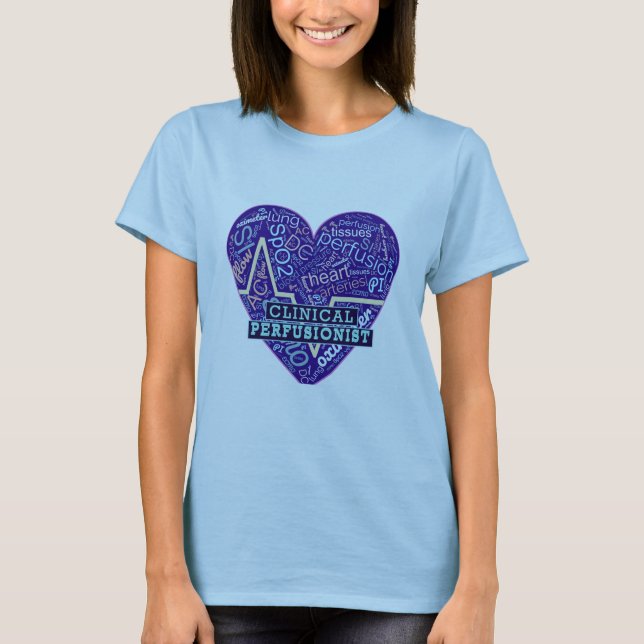 Camiseta Perfusionista Clínico - Especialista em ECMO (Frente)