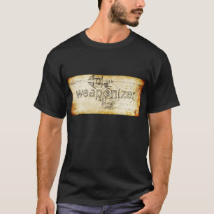 Camiseta Pergaminho de Weaponizer Steampunk