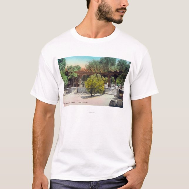 Camiseta Pergola ViewOjai da escola de Thacher, CA (Frente)