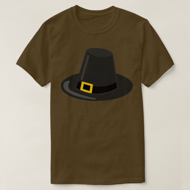 Camiseta Pergrim hat Thanksaking (Frente do Design)