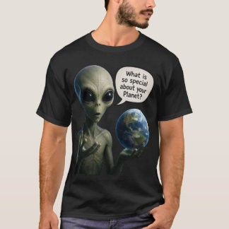 Camiseta Pergunta Alien