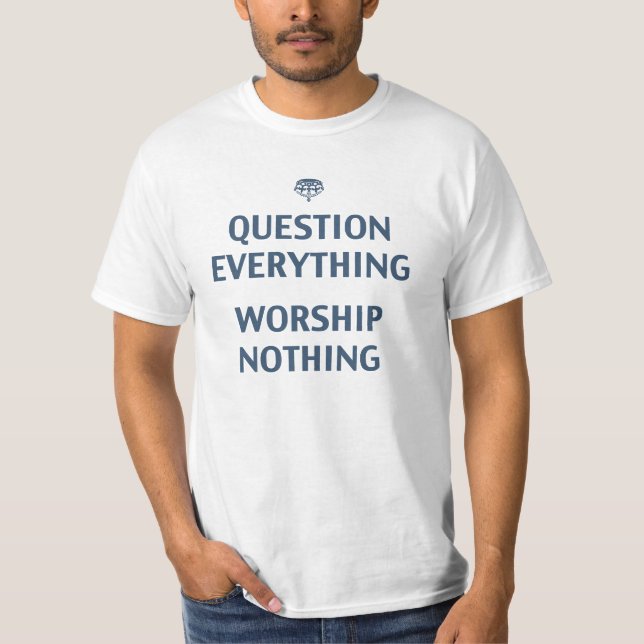 Camiseta Pergunta tudo (Frente)