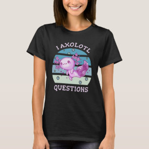 Camiseta Perguntas axolotais