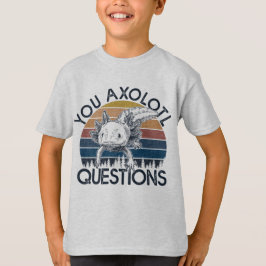 Camiseta Perguntas axolotl