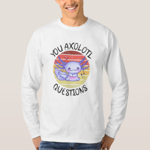 Camiseta Perguntas axolotl
