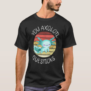 Camiseta Perguntas axolotl